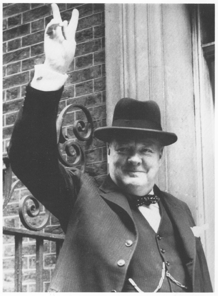 Churchill's "VSign" and the Peace Symbol Richard M. Langworth