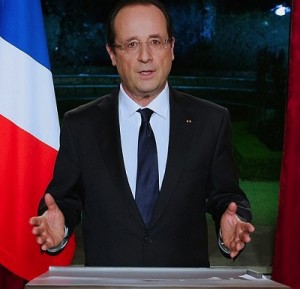 France Hollande New Year