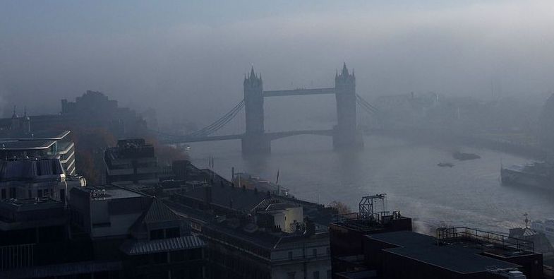 Tower Bridge In Fog   Panoramio 